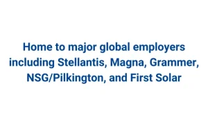 Home to major global